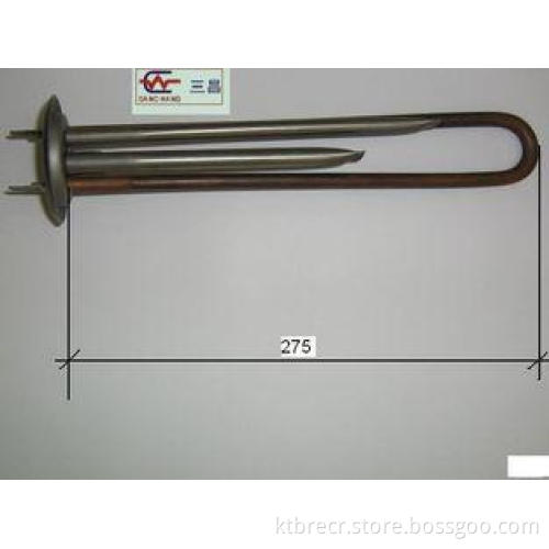 Incoloy Electric Heating Elements For Water Heater , Tubula